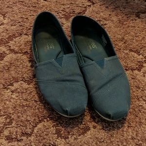 Bobs Navy Blue Memory foam Sketchers